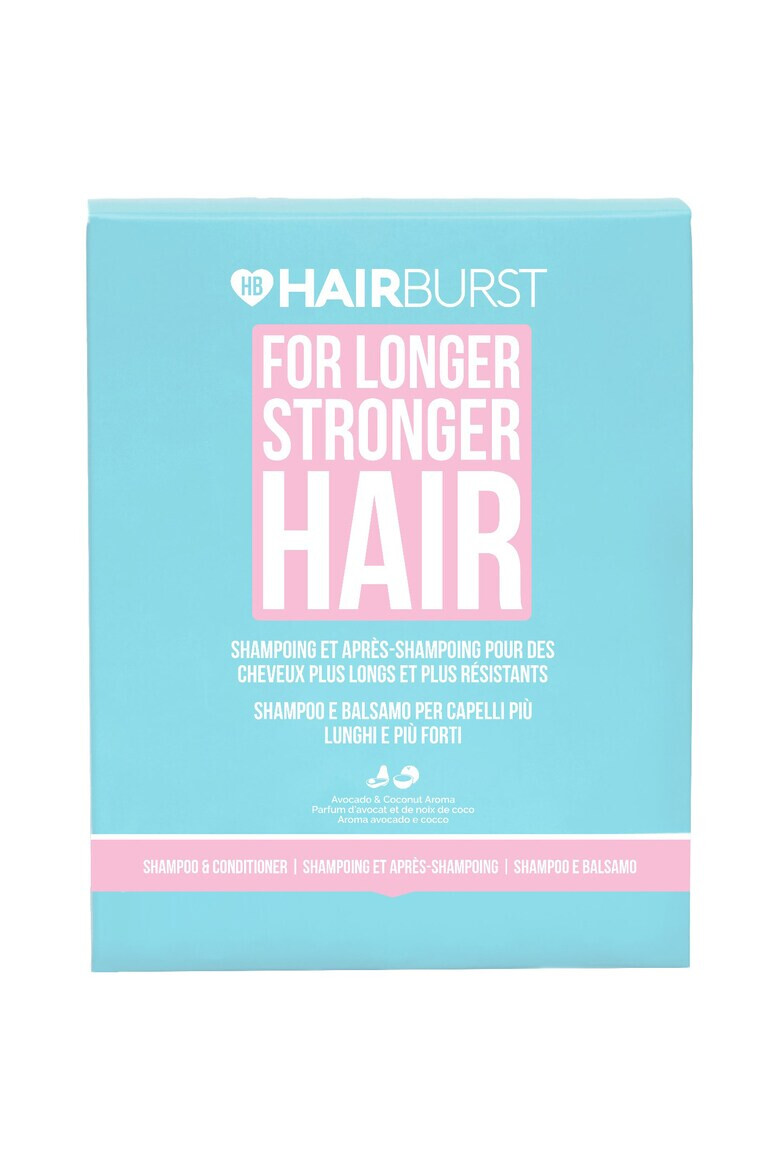 Hairburst Set Sampon & Balsam pentru Fortifierea si Accelerarea Cresterii Parului 350 ml x 2 - Pled.ro