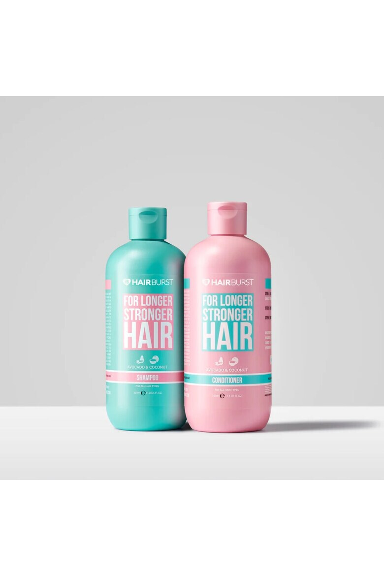 Hairburst Set Sampon & Balsam pentru Fortifierea si Accelerarea Cresterii Parului 350 ml x 2 - Pled.ro