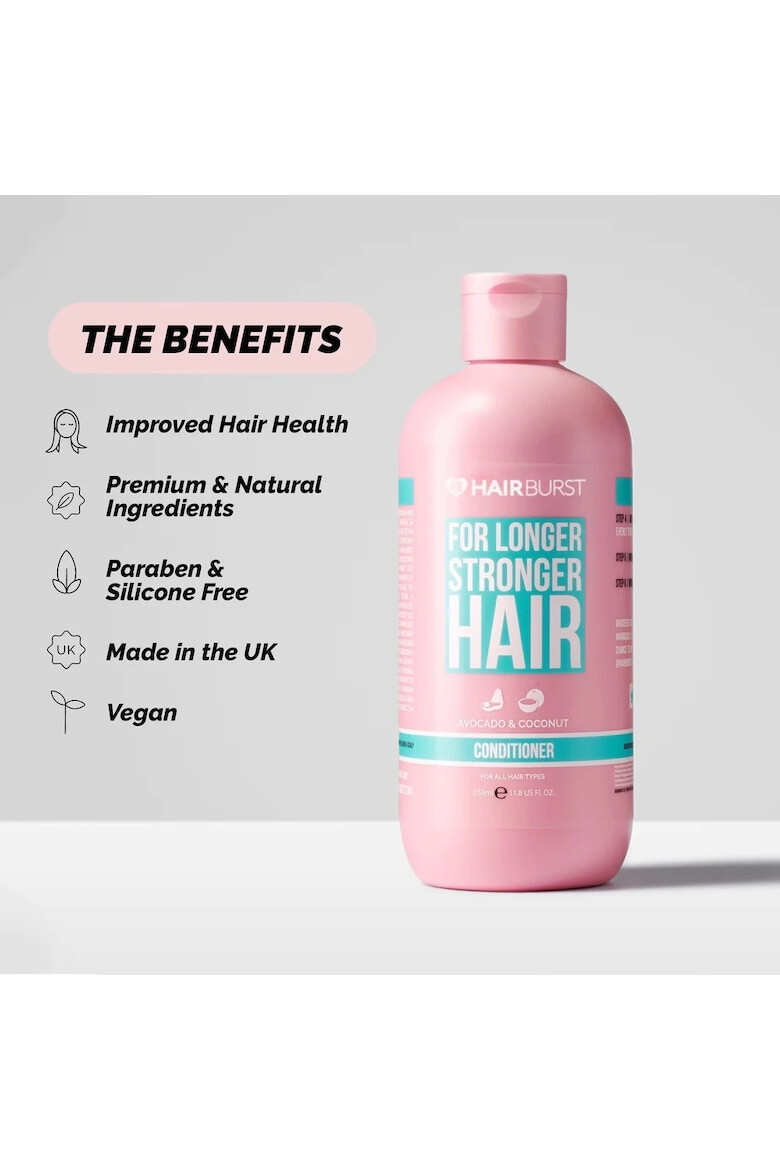 Hairburst Set Sampon & Balsam pentru Fortifierea si Accelerarea Cresterii Parului 350 ml x 2 - Pled.ro