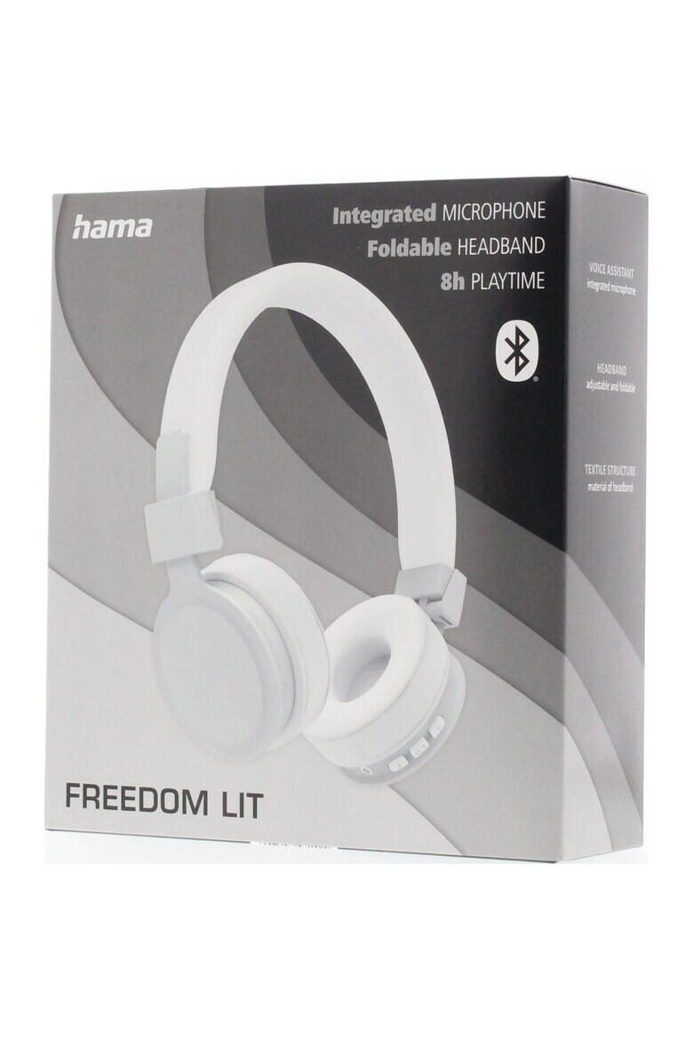 Hama Casti Audio On Ear Pliabile Fresh 'n Rebel Freedom Lit Wireless Bluetooth Microfon Autonomie 8 ore - Pled.ro