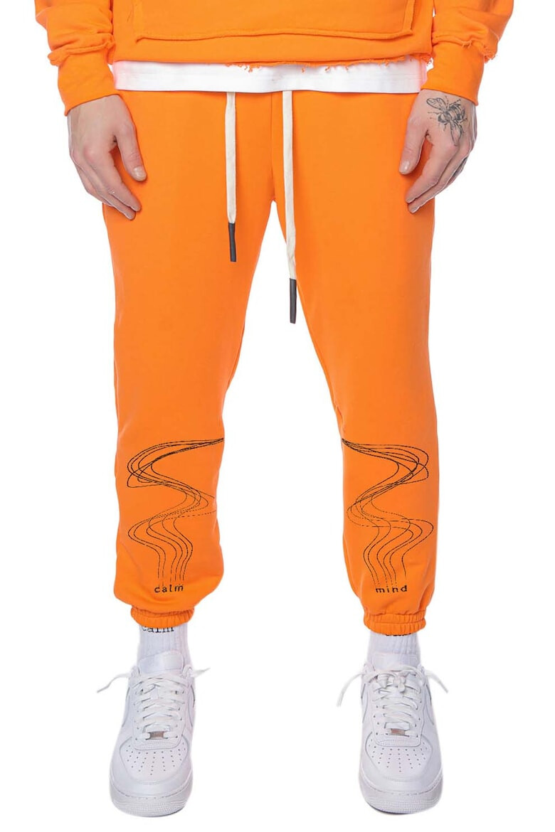 HAMZA Pantaloni sport conici cu snur in talie Hurricane - Pled.ro