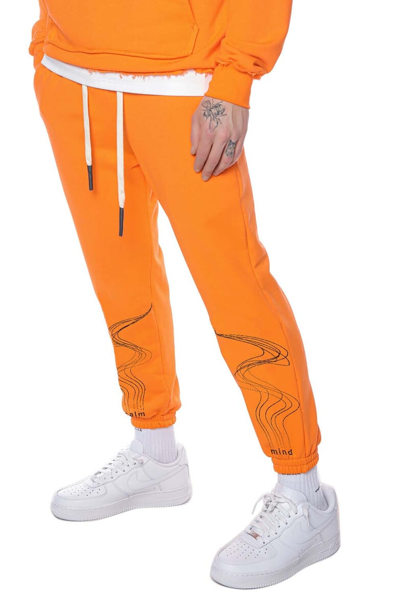 HAMZA Pantaloni sport conici cu snur in talie Hurricane - Pled.ro