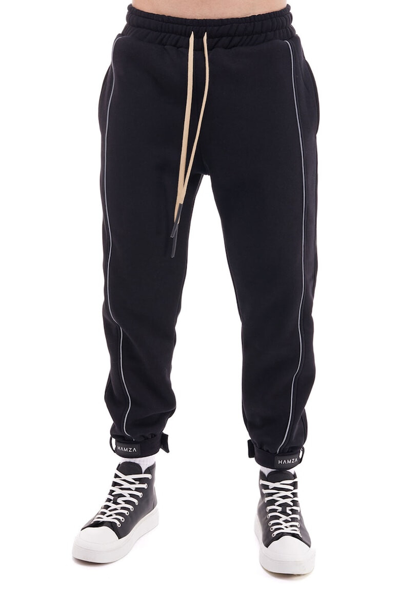 HAMZA Pantaloni sport cu model uni Seoul - Pled.ro