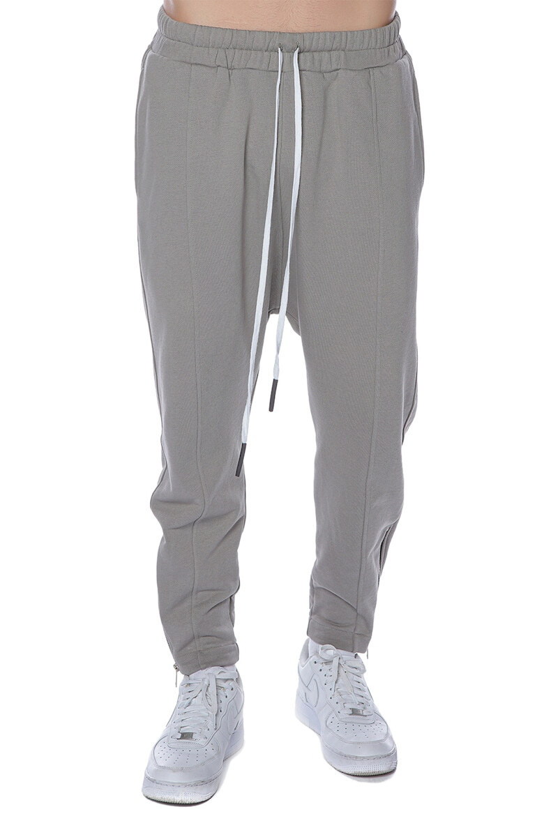 HAMZA Pantaloni sport cu slit cazut - Pled.ro