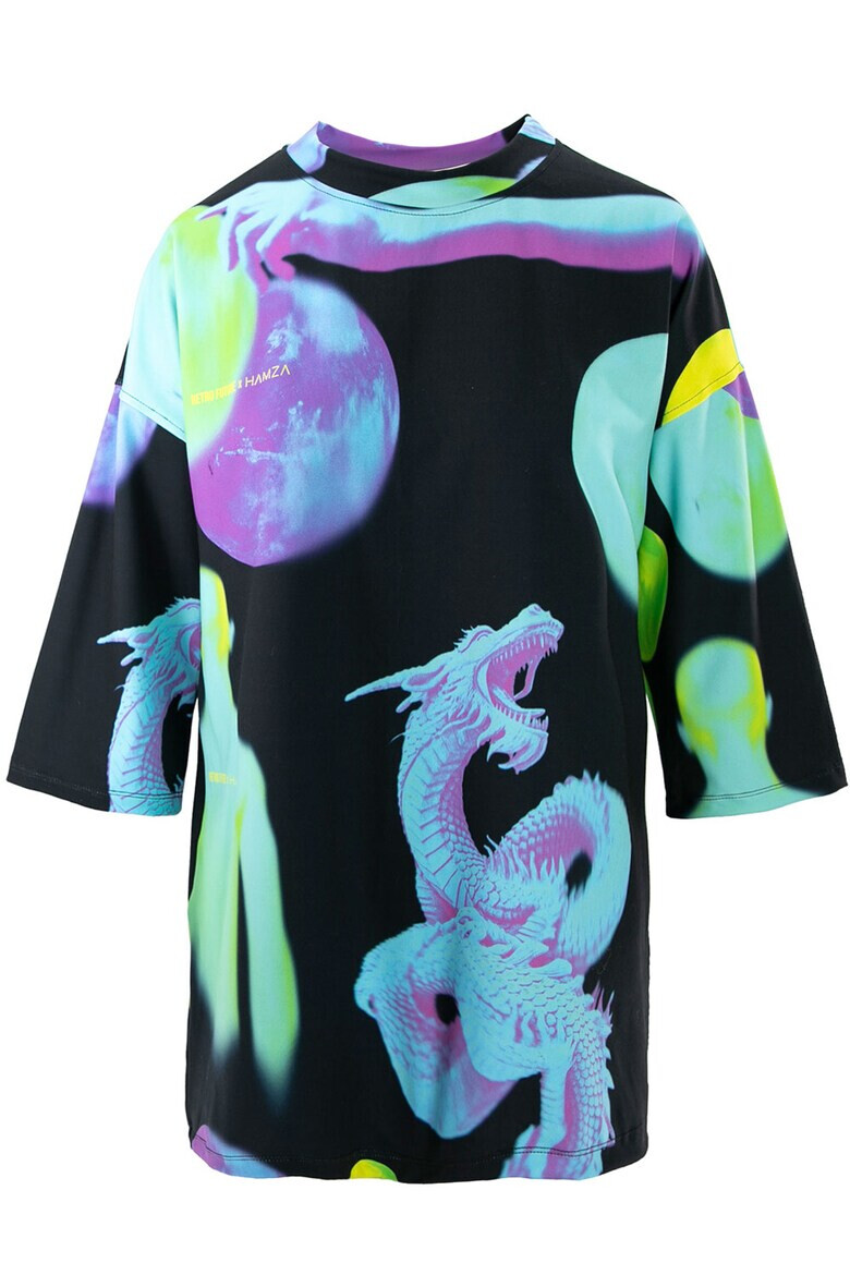 HAMZA Tricou lejer unisex Dragon - Pled.ro