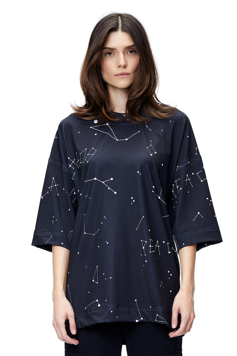 HAMZA Tricou unisex supradimensionat Star Gazing - Pled.ro