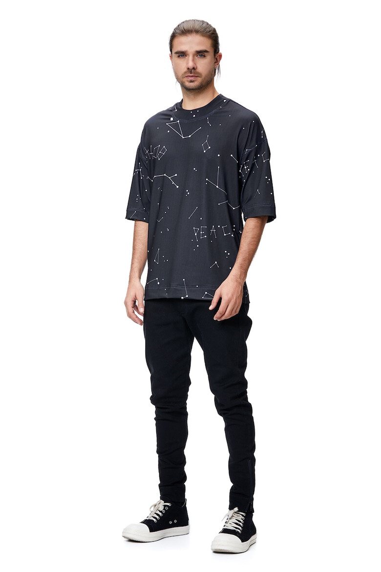 HAMZA Tricou unisex supradimensionat Star Gazing - Pled.ro