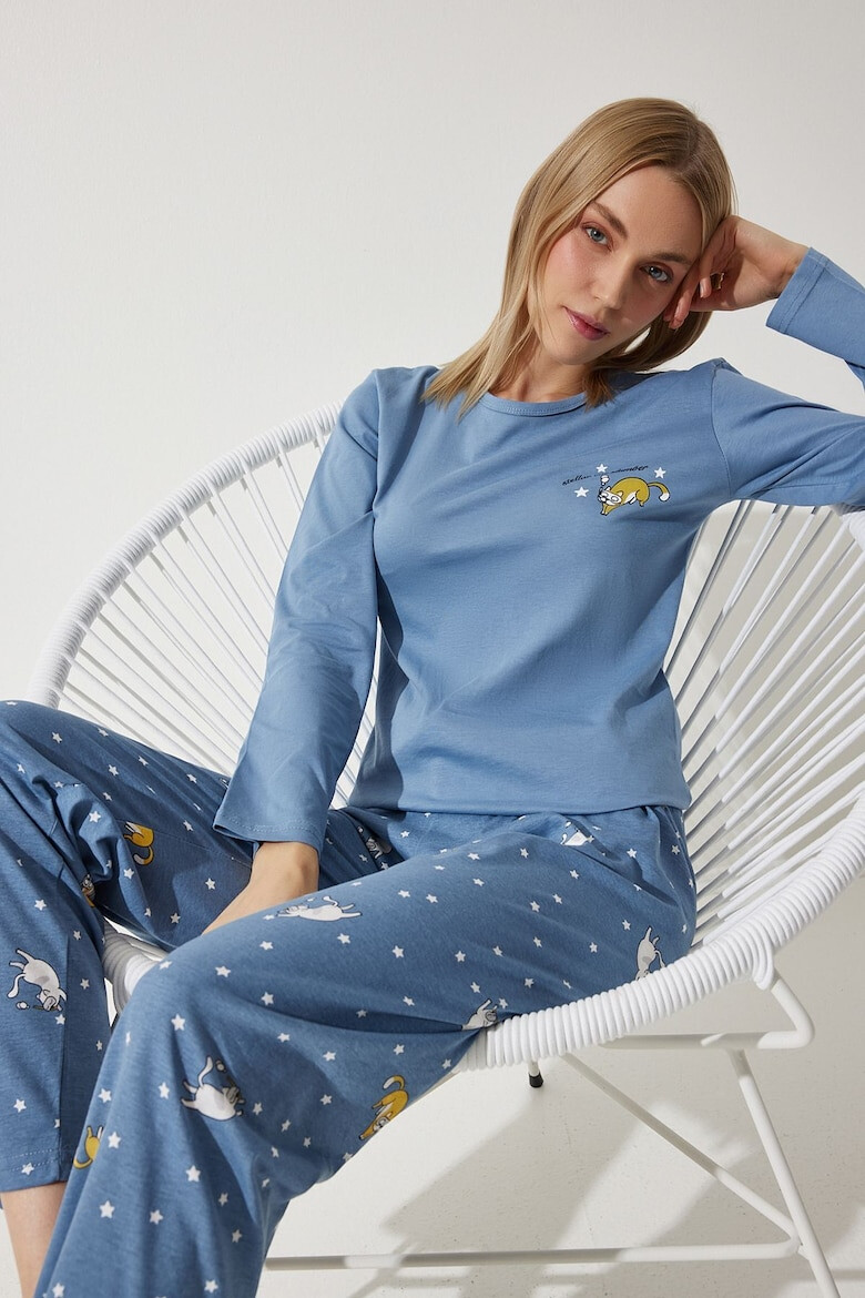 Happiness İstanbul Pijama dama 629137871 Bumbac - Pled.ro