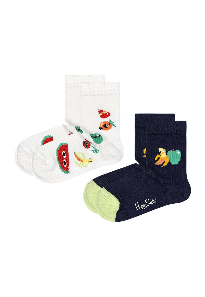 Happy Socks Set de sosete cu model cu fructe 2 perechi - Pled.ro