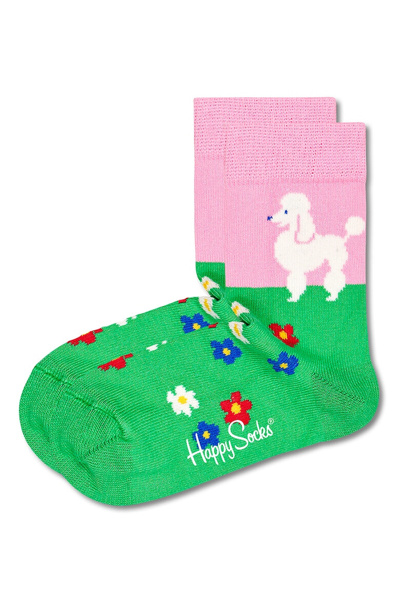 Happy Socks Set de sosete cu model floral - 2 perechi - Pled.ro