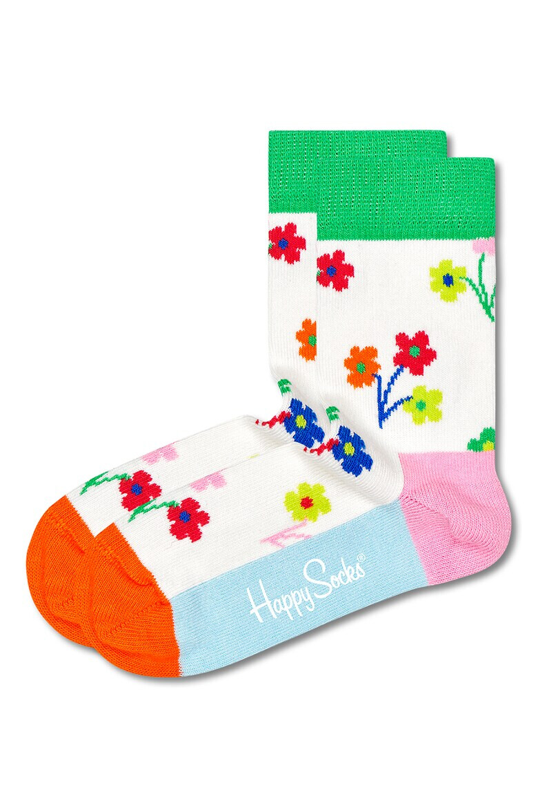 Happy Socks Set de sosete cu model floral - 2 perechi - Pled.ro