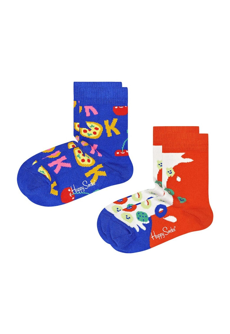 Happy Socks Set de sosete copii cu model grafic 2 perechi - Pled.ro