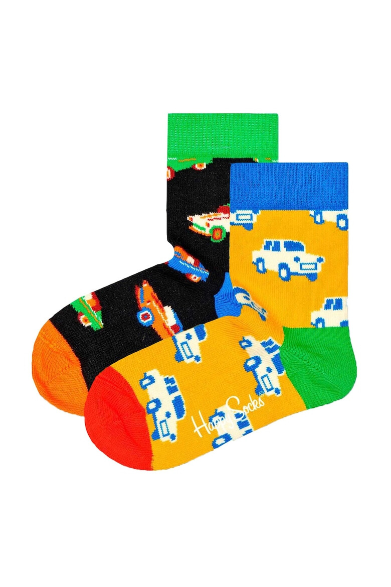 Happy Socks Set de sosete din amestec de bumbac organic - 2 perechi - Pled.ro