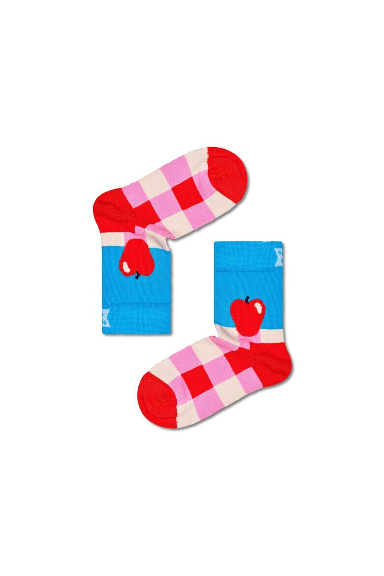 Happy Socks Set de sosete din amestec de bumbac organic - 3 perechi - Pled.ro