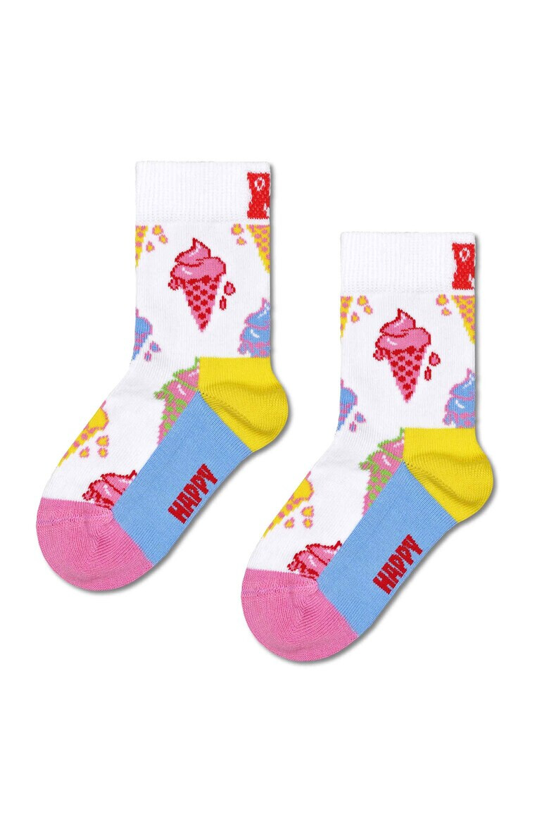 Happy Socks Set de sosete din amestec de bumbac organic - 3 perechi - Pled.ro