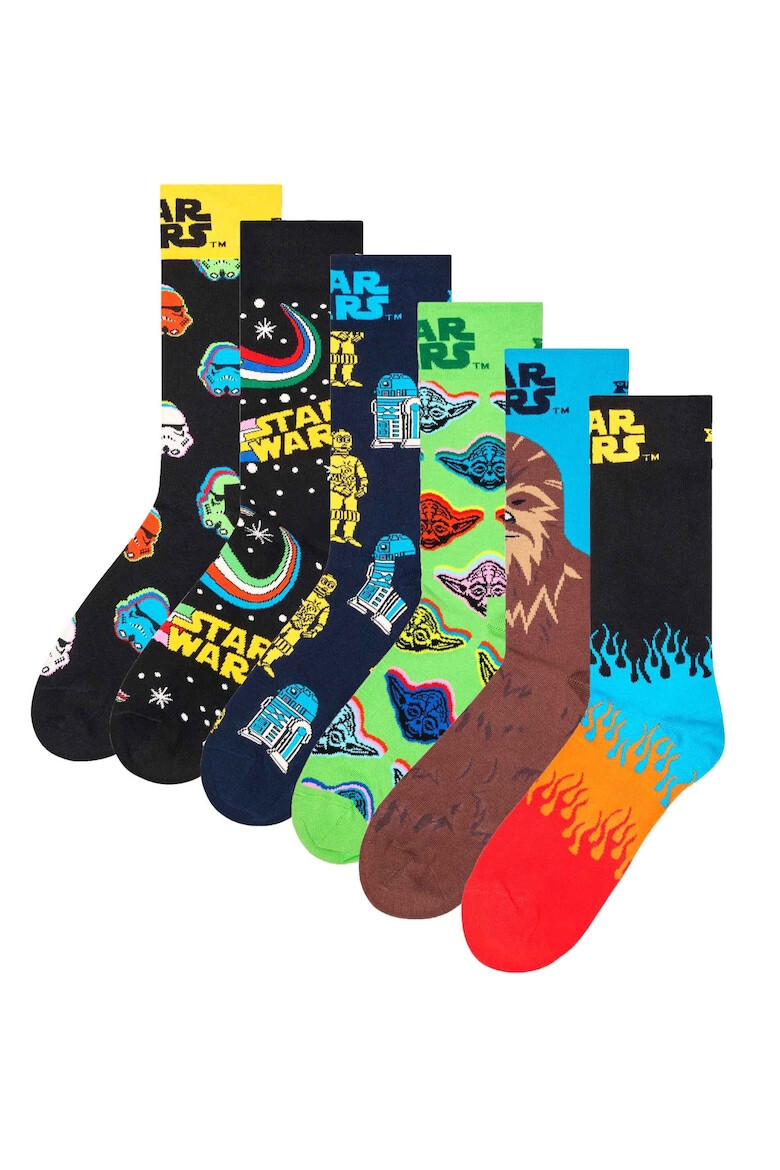 Happy Socks Set de sosete lungi - 6 perechi - Pled.ro