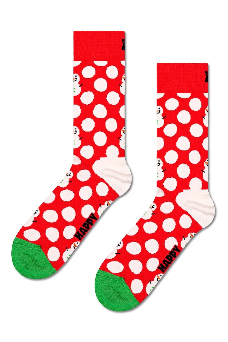 Happy Socks Set de sosete lungi cu imprimeu grafic - 3 perechi - Pled.ro