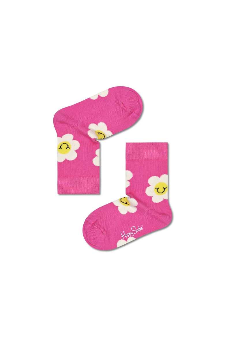 Happy Socks Set de sosete lungi cu model - 4 perechi - Pled.ro