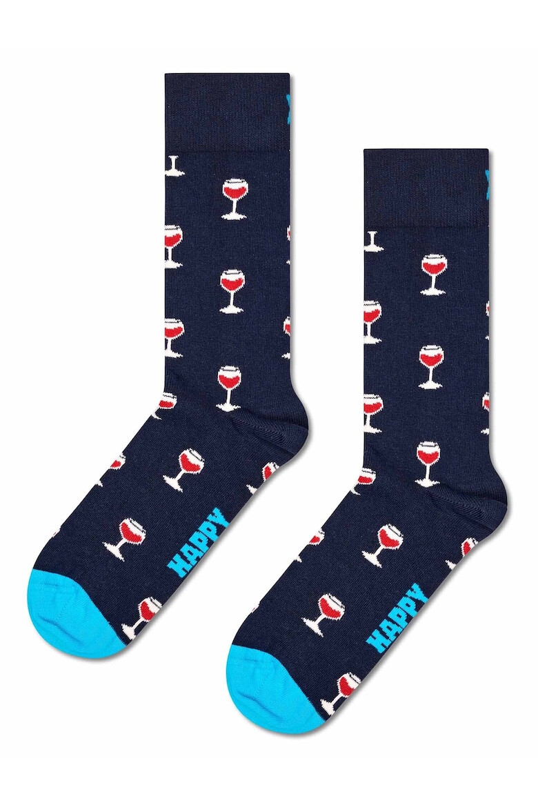 Happy Socks Set de sosete lungi unisex cu model - 2 perechi - Pled.ro