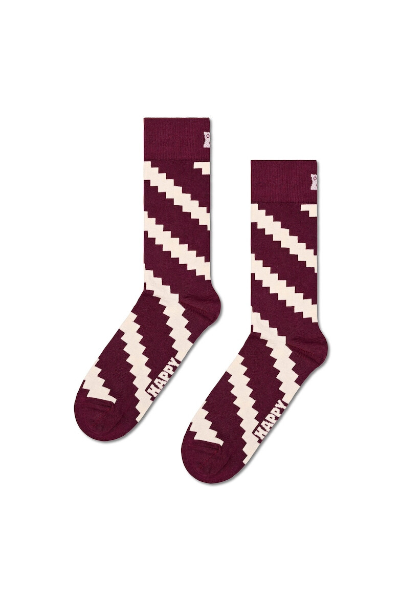 Happy Socks Set de sosete lungi unisex cu model - 4 perechi - Pled.ro