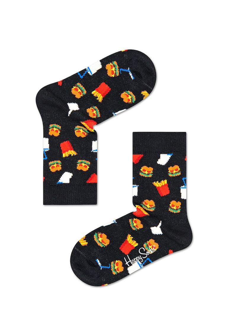 Happy Socks Set de sosete scurte - 4 perechi - Pled.ro