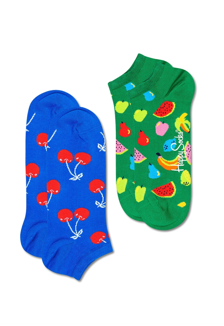 Happy Socks Set de sosete scurte cu imprimeu cu fructe - 2 perechi - Pled.ro