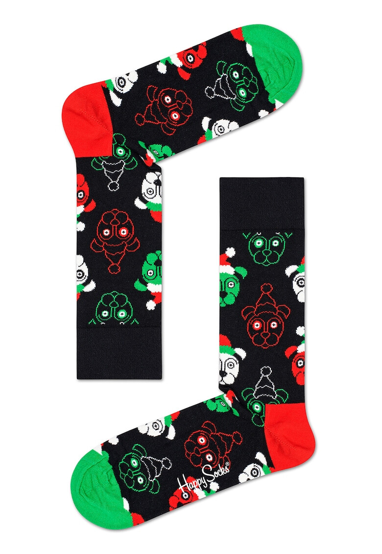 Happy Socks Set de sosete scurte unisex - 4 perechi - Pled.ro