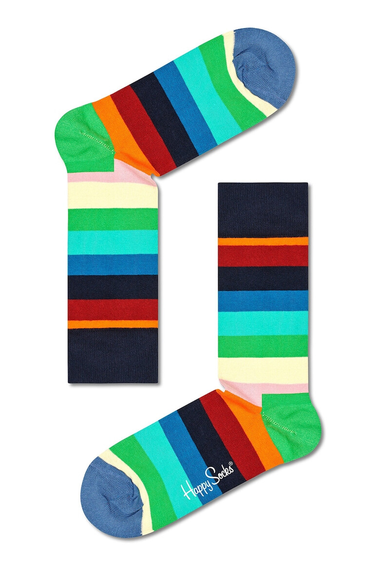 Happy Socks Set de sosete unisex cu imprimeu - 4 perechi - Pled.ro