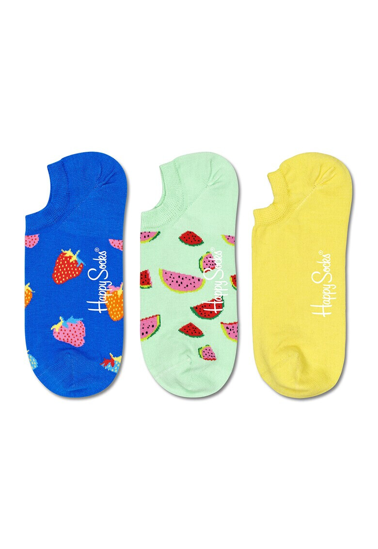 Happy Socks Set de sosete unisex foarte scurte - 3 perechi - Pled.ro