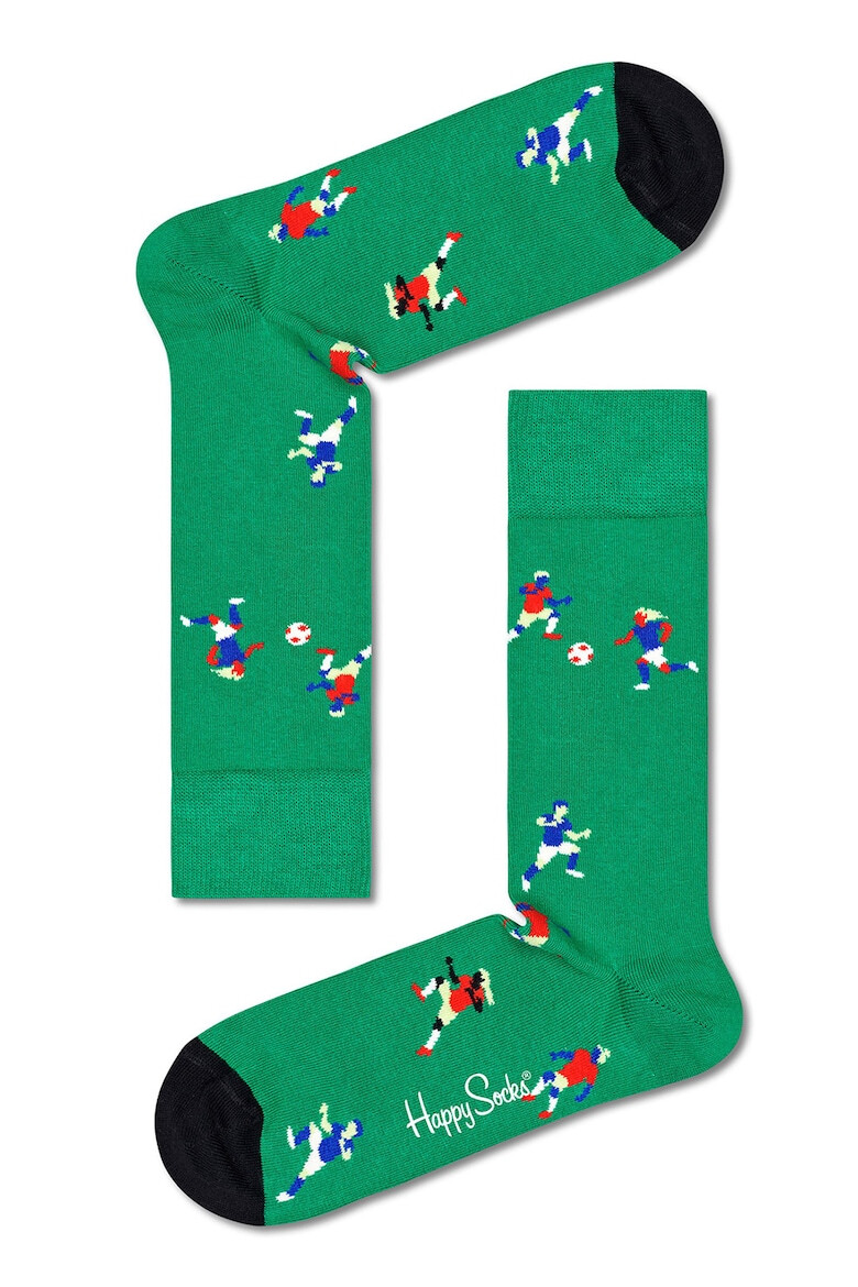 Happy Socks Set unisex de sosete lungi cu model 3 perechi - Pled.ro