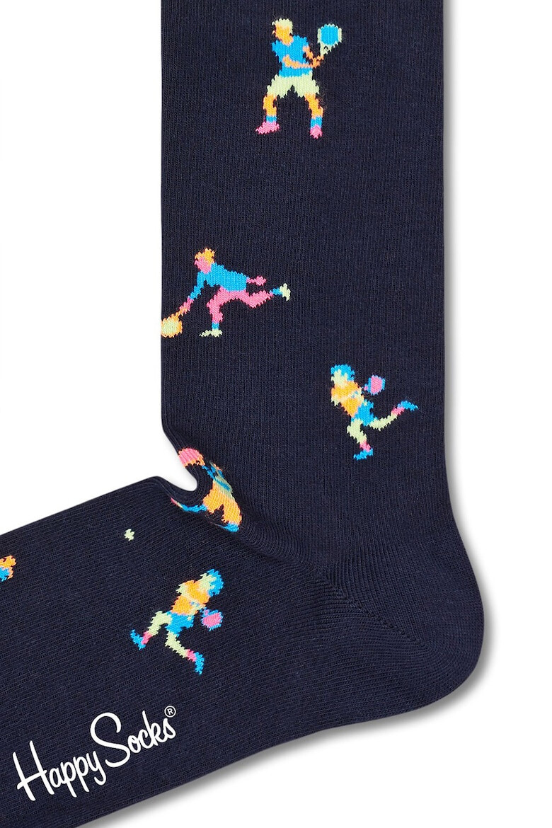 Happy Socks Set unisex de sosete lungi cu model 3 perechi - Pled.ro