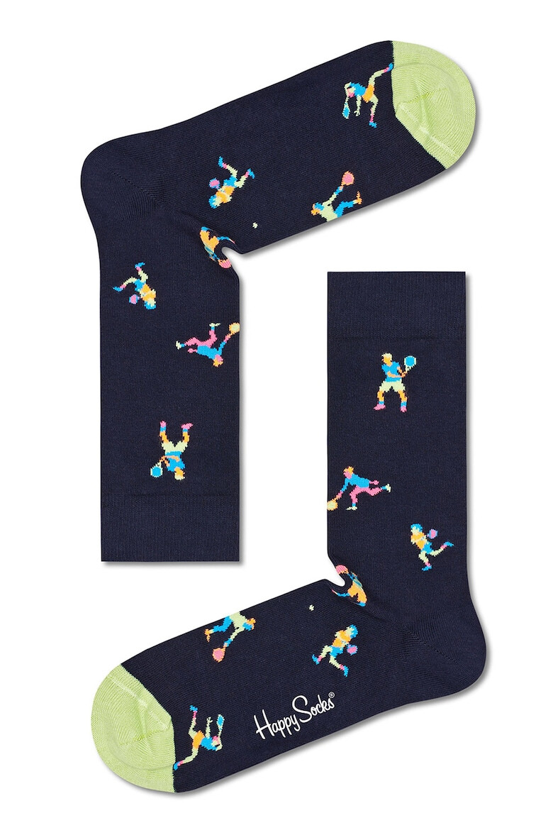 Happy Socks Set unisex de sosete lungi cu model 7 perechi - Pled.ro