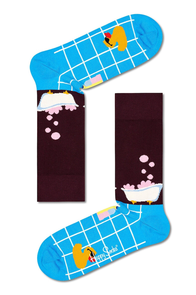 Happy Socks Set unisex de sosete lungi cu model 7 perechi - Pled.ro