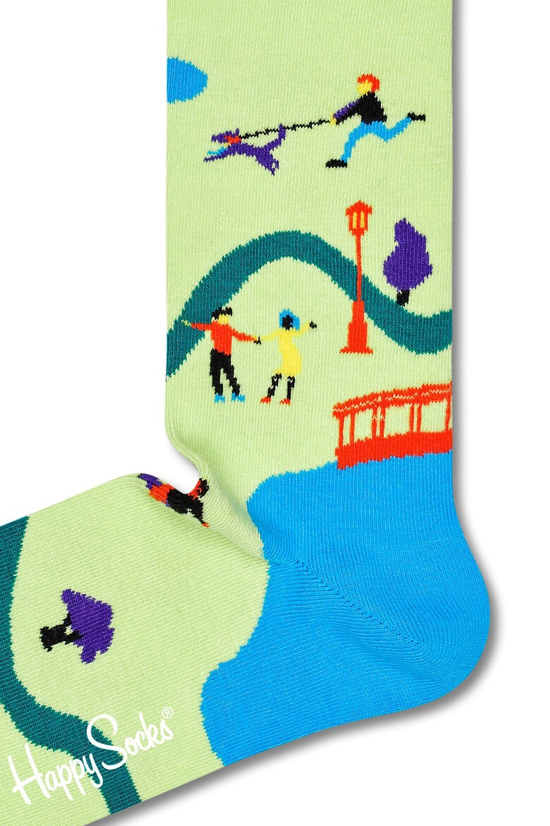 Happy Socks Set unisex de sosete lungi cu model 7 perechi - Pled.ro