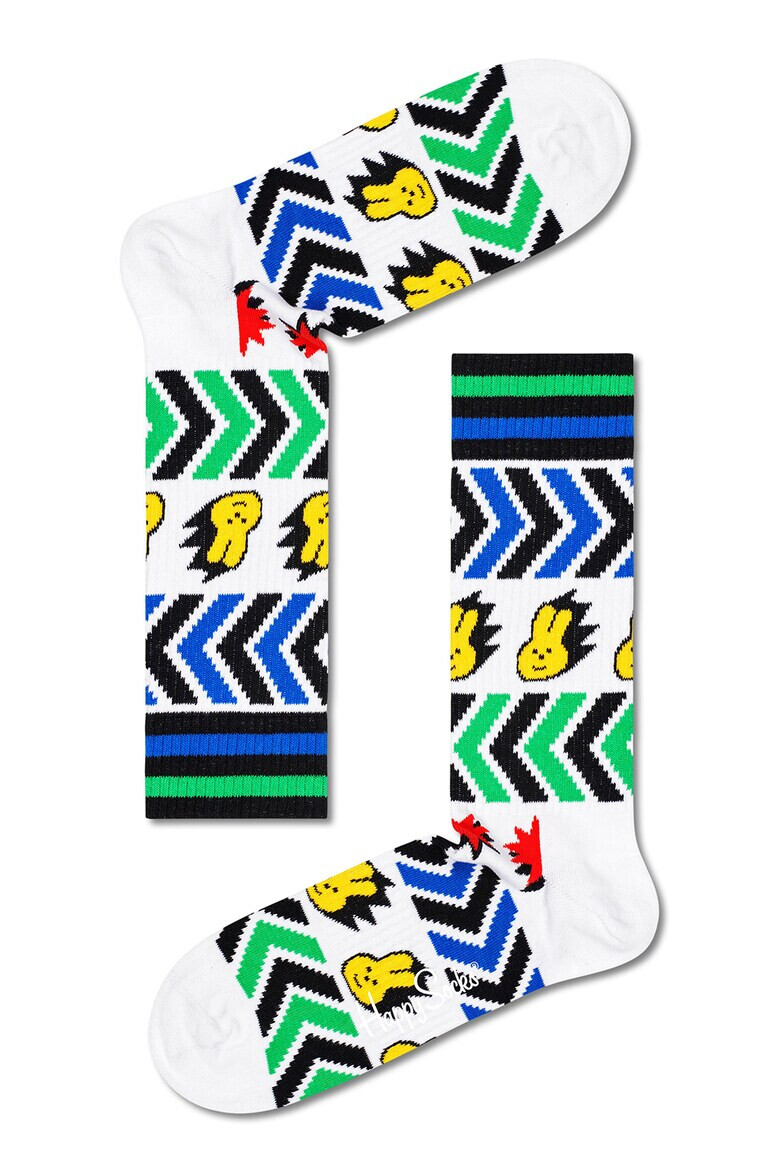 Happy Socks Sosete lungi unisex cu model grafic - Pled.ro