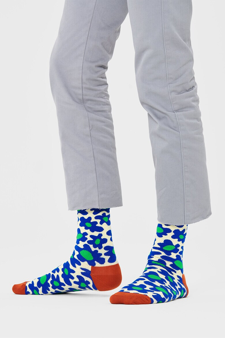 Happy Socks Sosete lungi unisex Flower Shot - Pled.ro