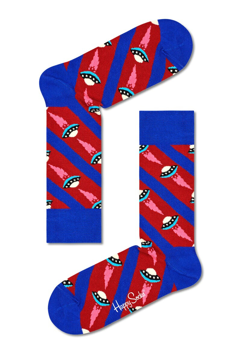 Happy Socks Sosete lungi unisex UFO - Pled.ro