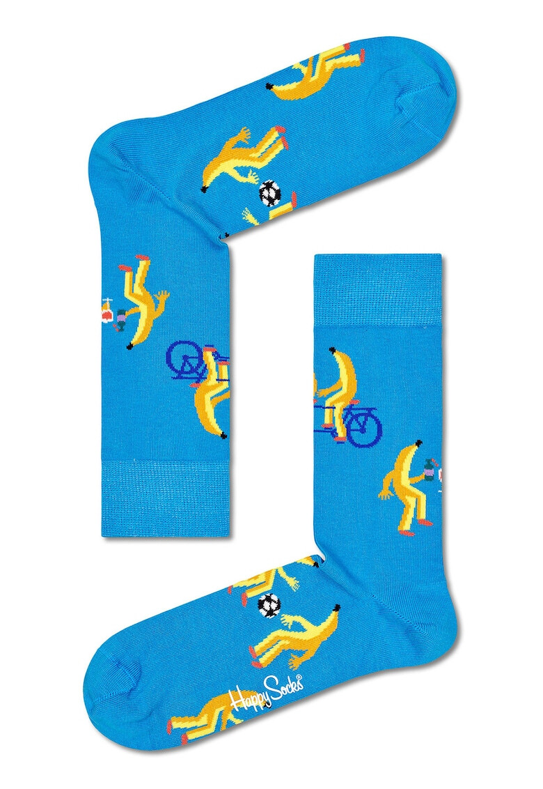 Happy Socks Sosete unisex cu imprimeu - Pled.ro