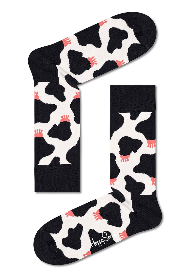 Happy Socks Sosete unisex lungi cu imprimeu - Pled.ro