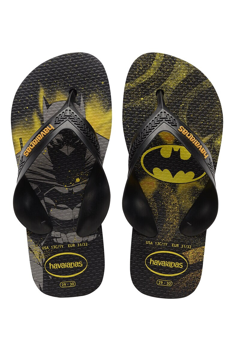 Havaianas Papuci flip-flop cu imprimeu DC Max Herois - Pled.ro