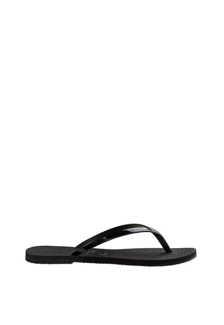 Havaianas Papuci flip-flop cu imprimeu logo You Metallic - Pled.ro