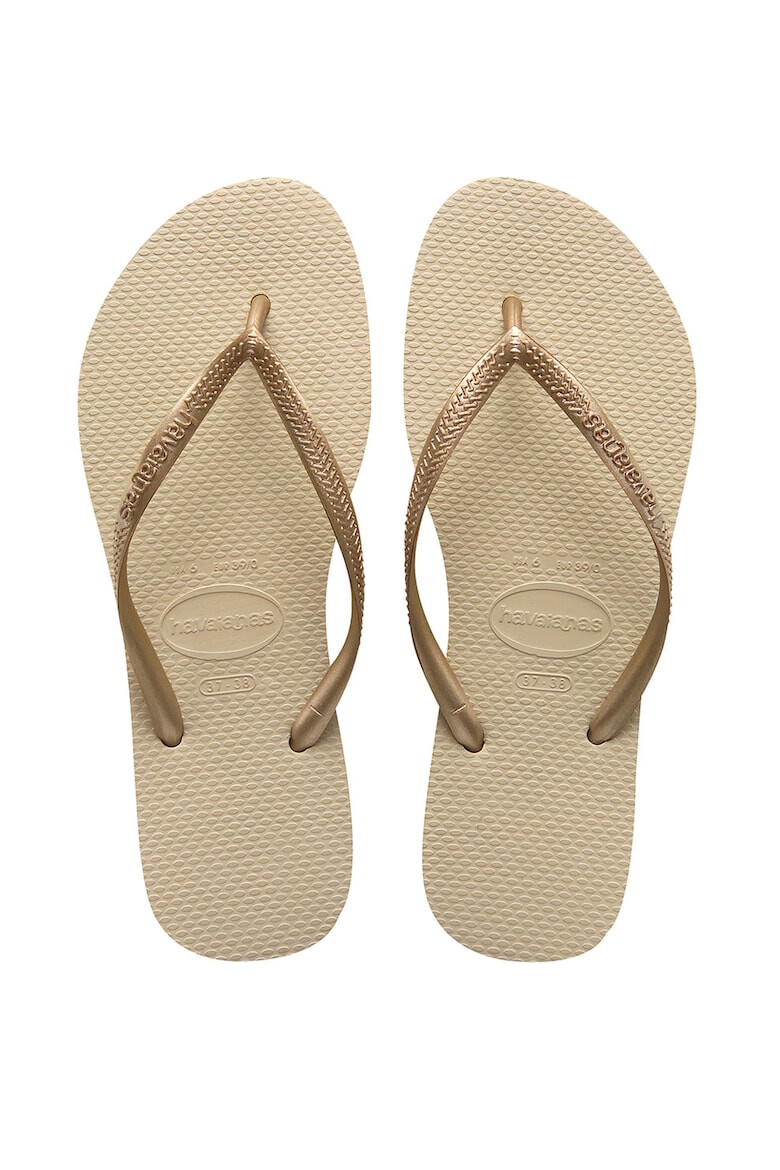 Havaianas Papuci flip-flop cu logo in relief Slim - Pled.ro