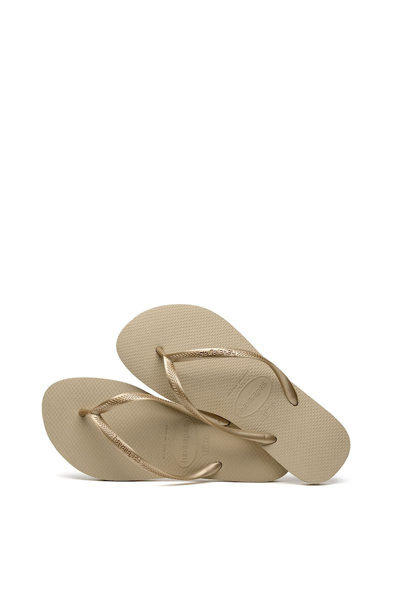 Havaianas Papuci flip-flop cu logo in relief Slim - Pled.ro