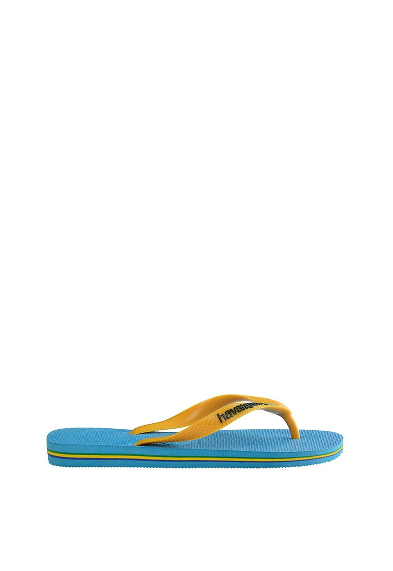 Havaianas Papuci flip-flop unisex cu detaliu logo Brasil - Pled.ro