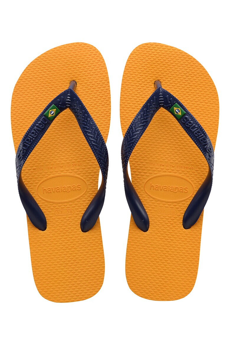 Havaianas Papuci flip-flop unisex cu logo Brasil - Pled.ro