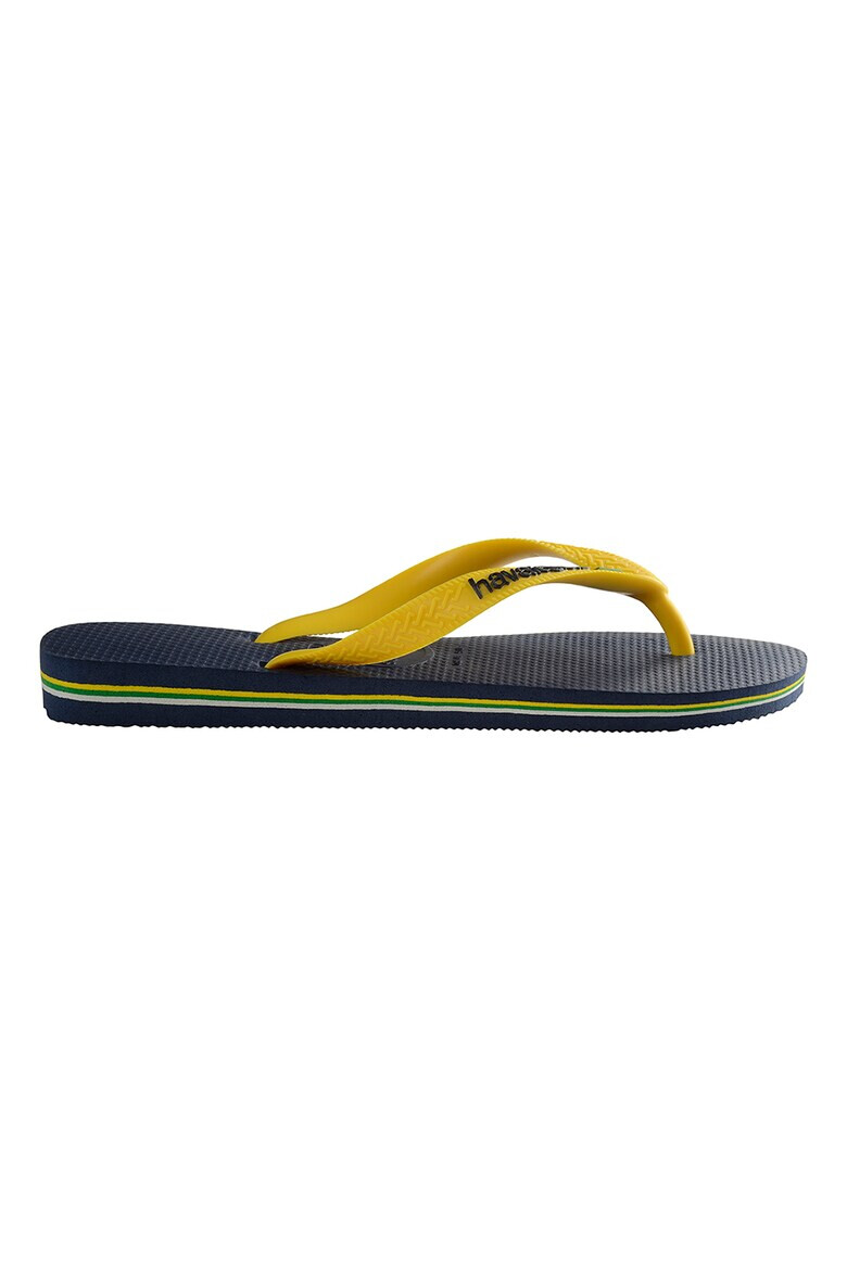 Havaianas Papuci flip-flop unisex cu logo contrastant Brasil - Pled.ro