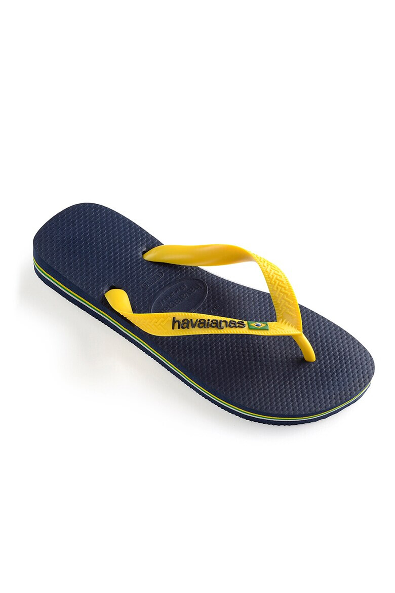 Havaianas Papuci flip-flop unisex cu logo contrastant Brasil - Pled.ro