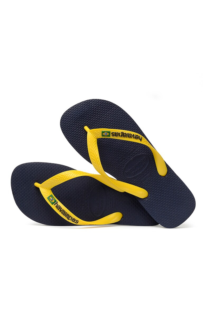 Havaianas Papuci flip-flop unisex cu logo contrastant Brasil - Pled.ro