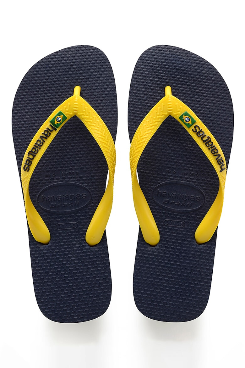 Havaianas Papuci flip-flop unisex cu logo contrastant Brasil - Pled.ro