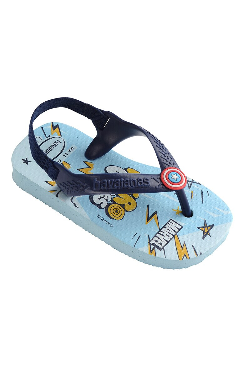 Havaianas Sandale slingback de cauciuc Marvel - Pled.ro